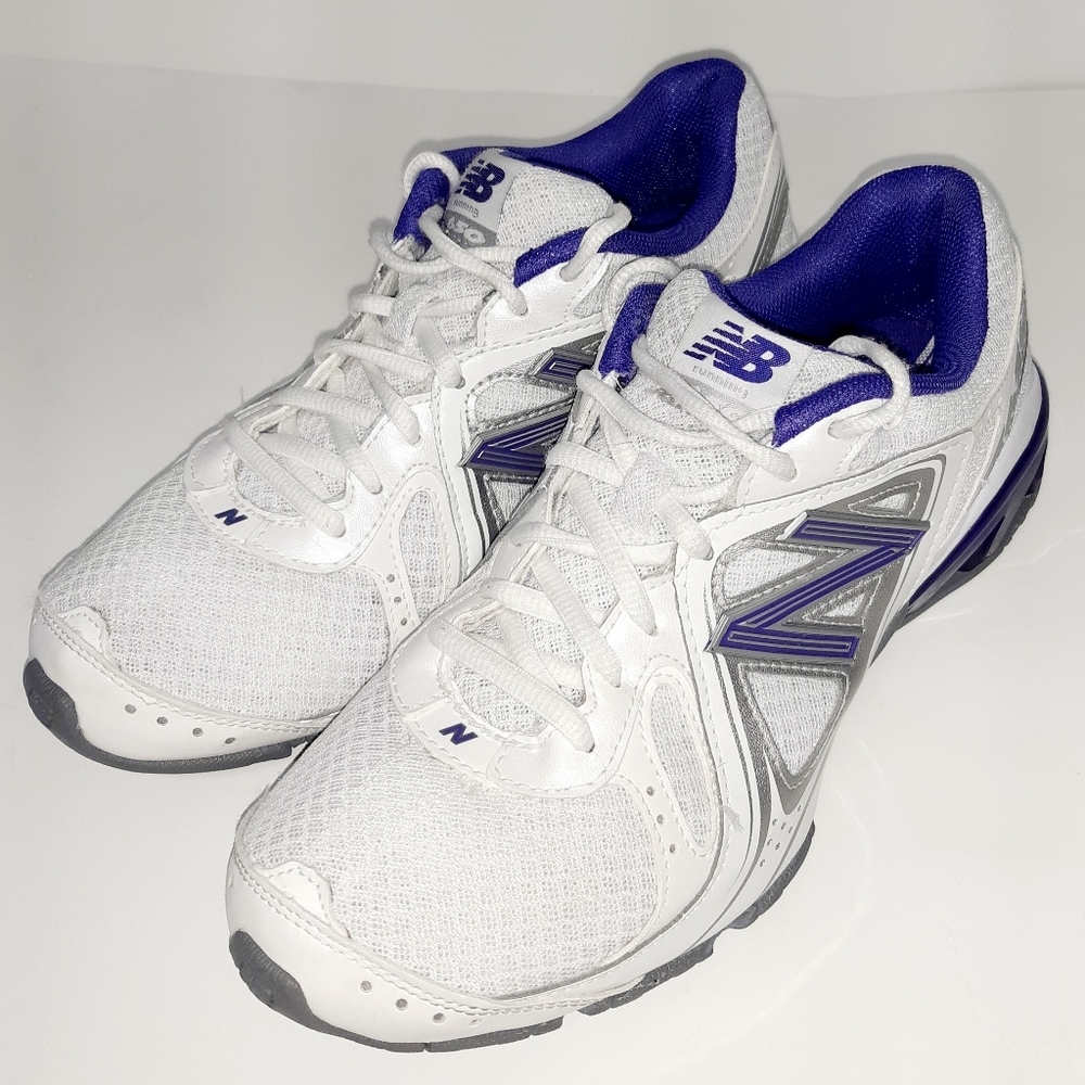 New Balance 650 Abzorb White purple Running Shoes Women's Size 8 / WR650WSP